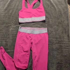 Ivy park workout set - pink